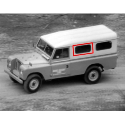 Kit joints pour 1 fenêtre hard top 109"