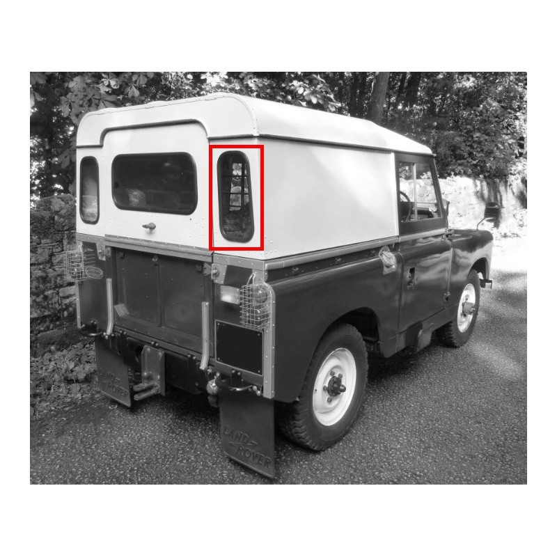 Kit joints vitre arrière hard top