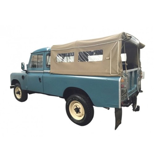 109" 3/4 hood canvas - with side windows