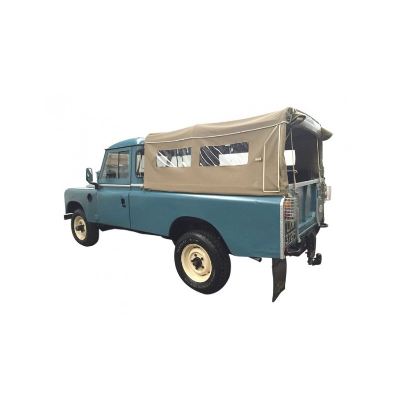 109" 3/4 hood canvas - with side windows