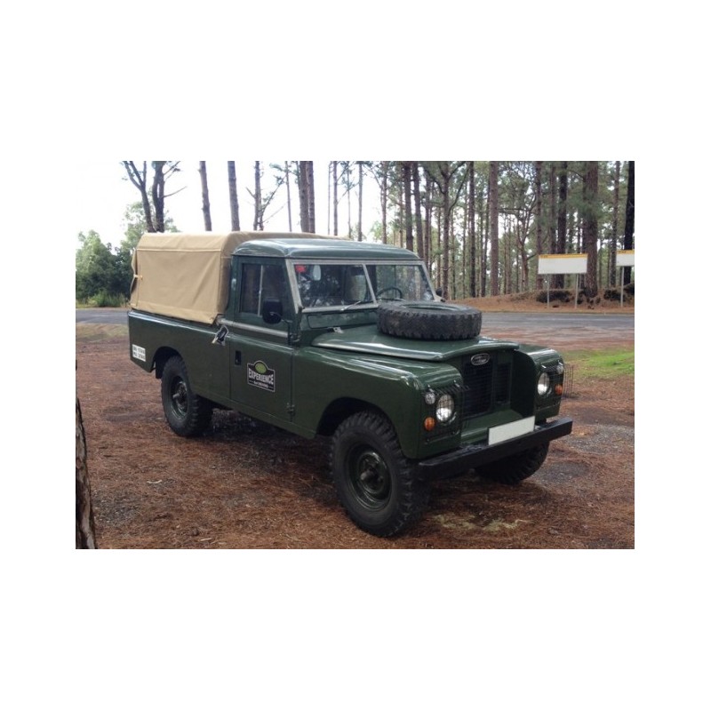 109" 3/4 hood canvas - no side windows
