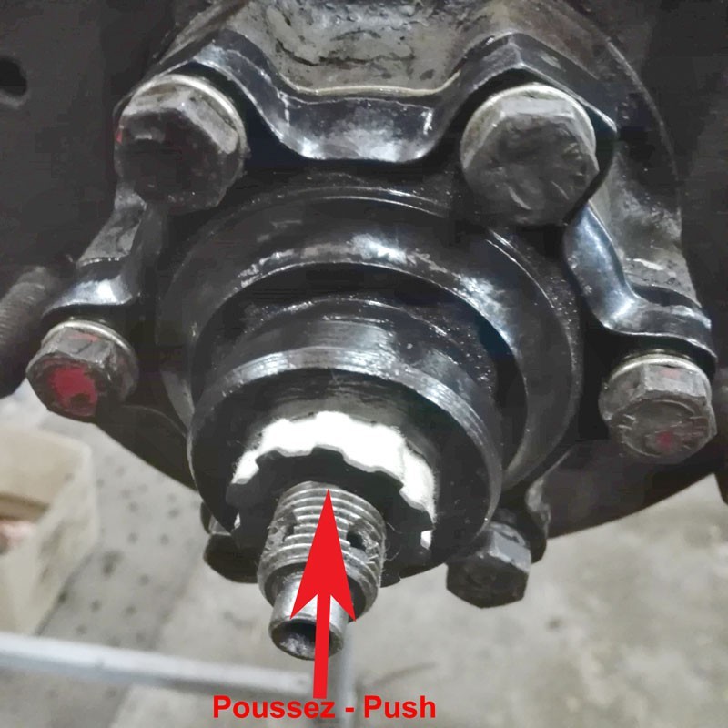 Feutre arbre de sortie 1948-80