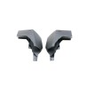 Mudflap - Pair - Rear Disco 3/4