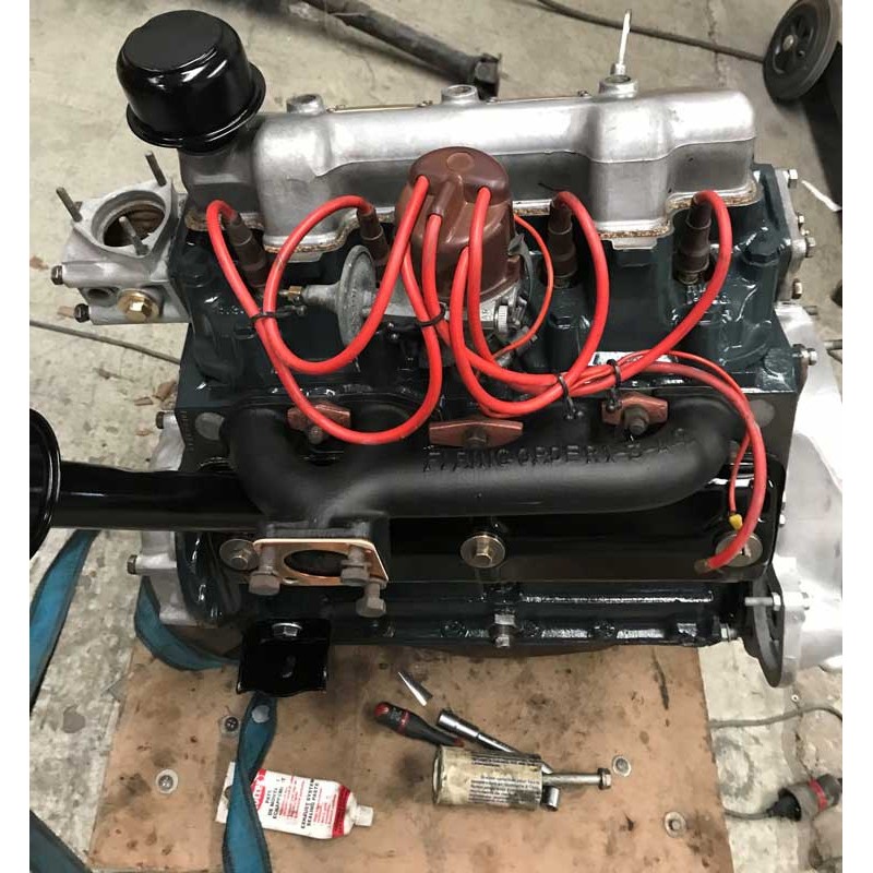 Cylinder block paint Serie 1 engine