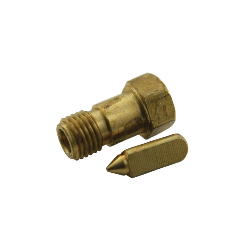 Carburettor needle valve jet