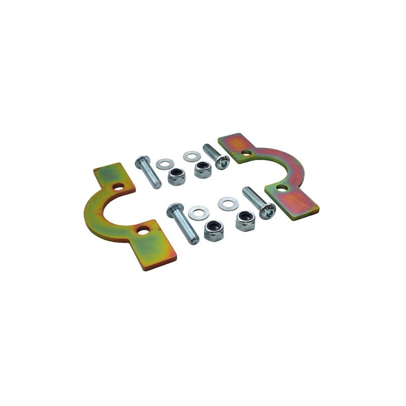 Coil spring retaining plates - front - Def110/130