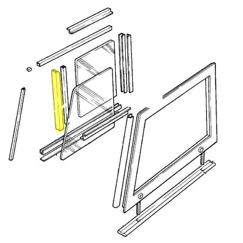 Profilé de retenue joint 330660