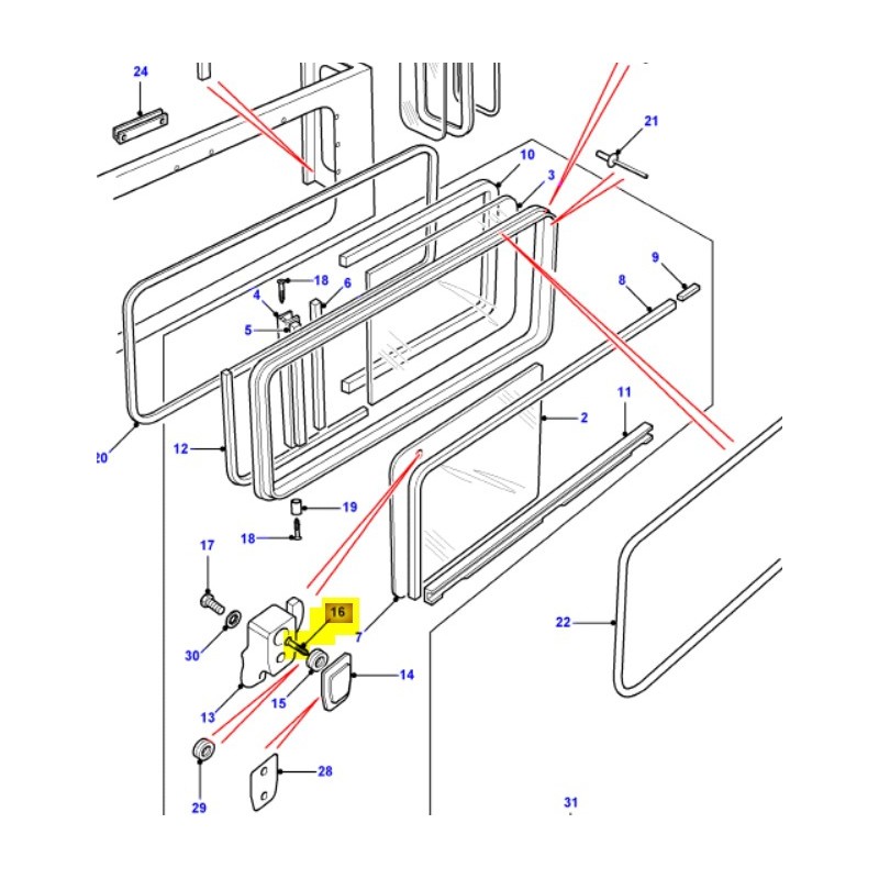 Screw to fix MTC8270 & MTC8271