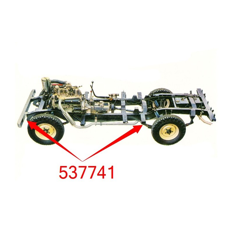 Bolt front spring front position 1962-84 & rear spring front position 1962-84