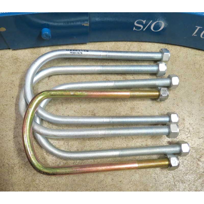 Lames paraboliques avant - 2 lames