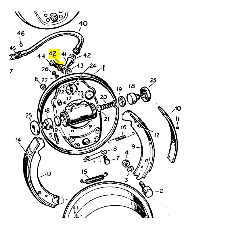 Rondelle en cuivre 12.8x17.5x0.6