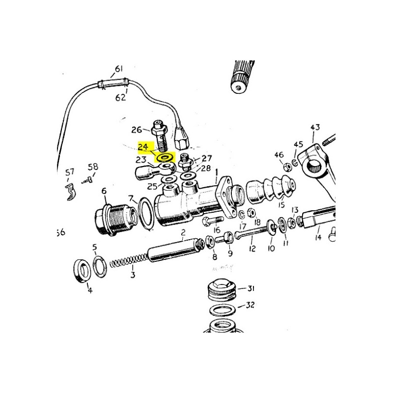 Copper ring 12.8x17.5x0.6mm