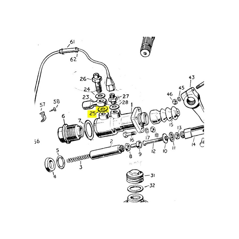 Rondelle en cuivre 11x18.4x0.6