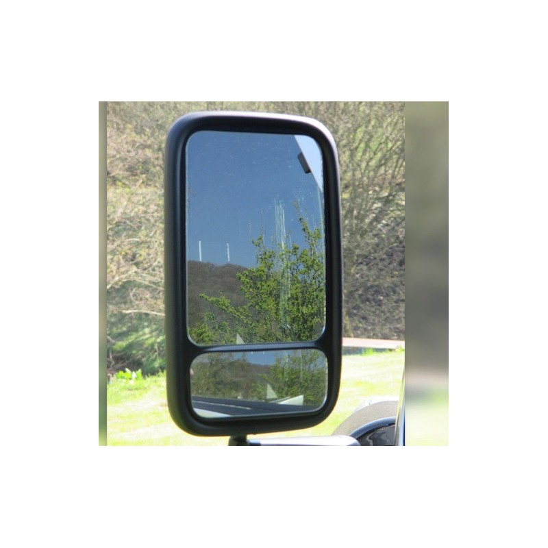 Door mirror head with blindstop mirror - RH