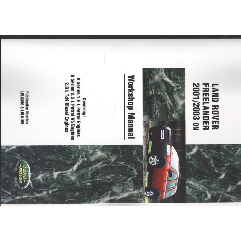 Manuel d'atelier Land Rover