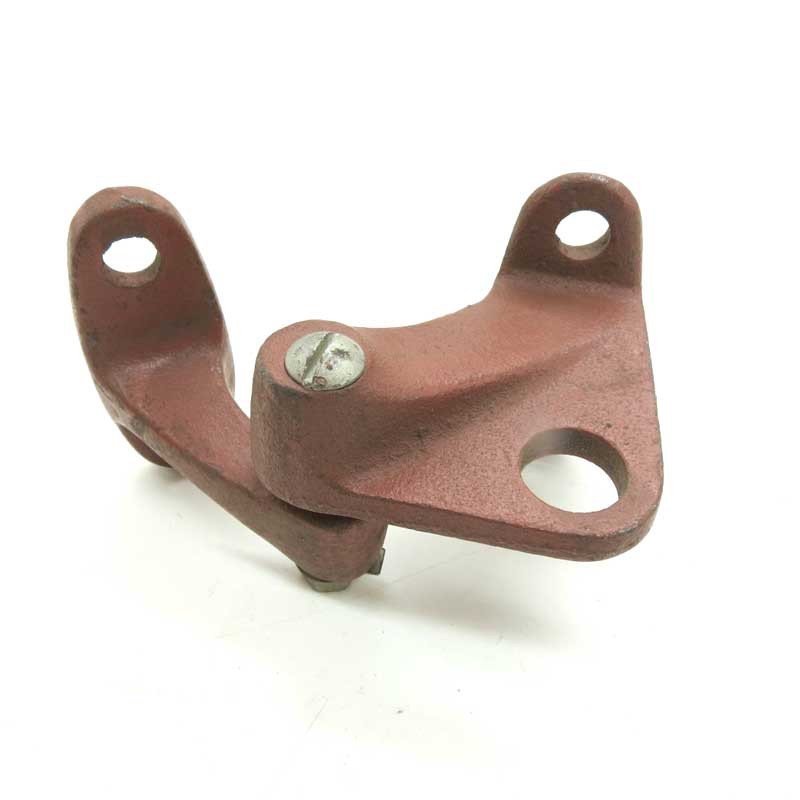 Upper hinge with support for mirror arm - LH