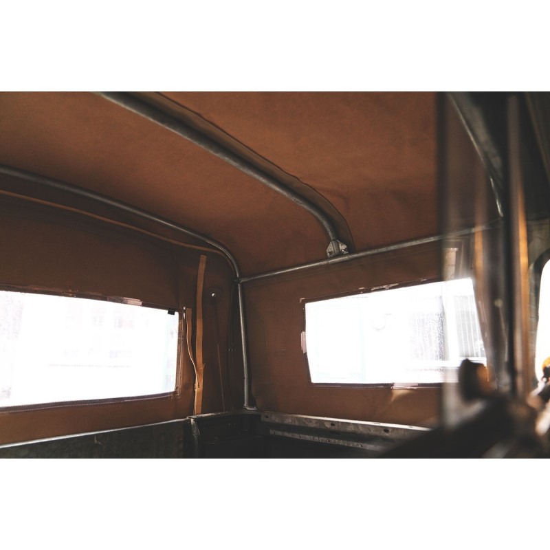 88" 3/4 hood canvas - with side windows