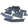 Front carpet set - Serie 2/3 4 cyl.
