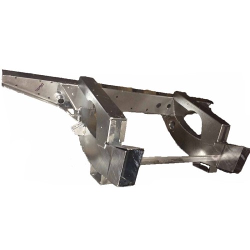 Traverse arrière Def110 TD5 - 75cm extensions - galvanisé