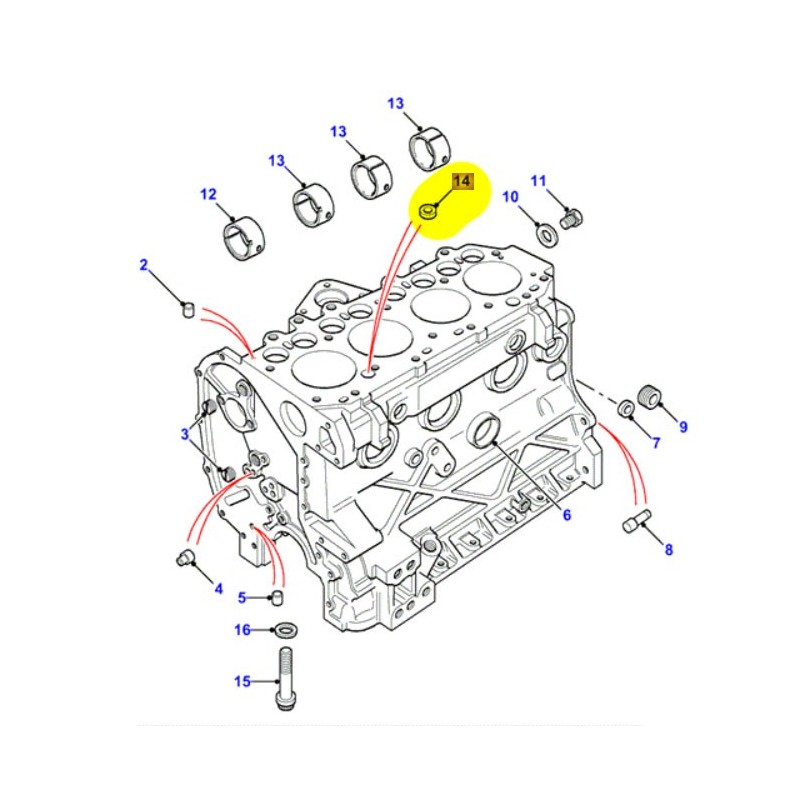 Plug - core top fitting