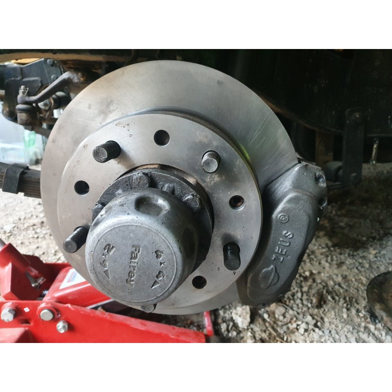 Disc front brake conversion