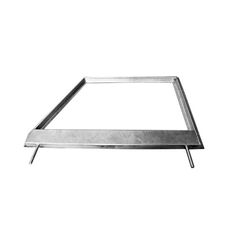 Front door top Serie 2 - RHS - galvanized