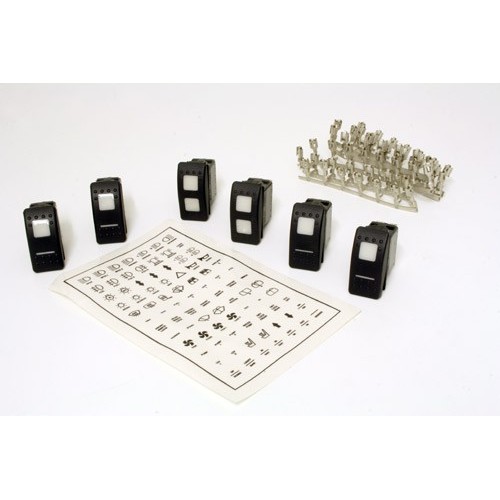 Kit 6 boutons interrupteur console Defender