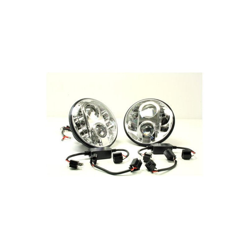 Headlamp 7" LED - pair