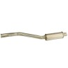 Rear silencer exhaust pipe 2.5L petrol & 2.5D - Def90
