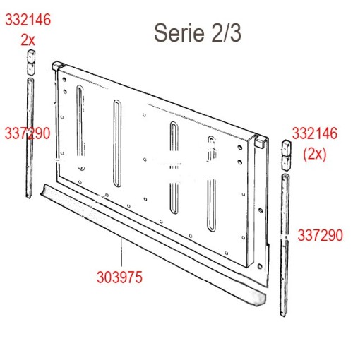 Tailboard rubbers - Serie 2/3