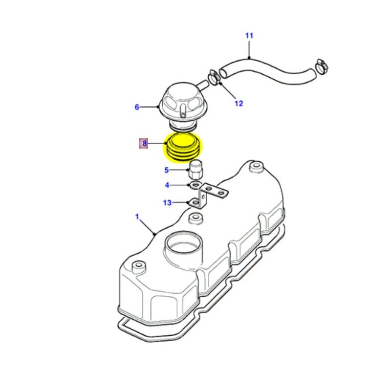 O ring reniflard cache culbuteurs
