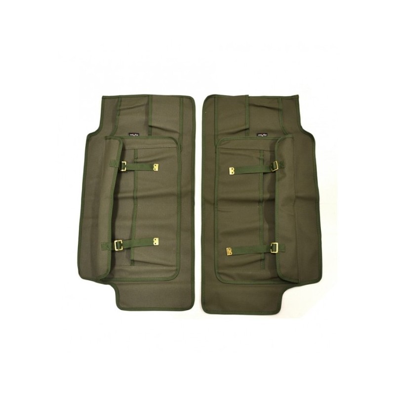 Pair front canvas door card - Serie 2/3