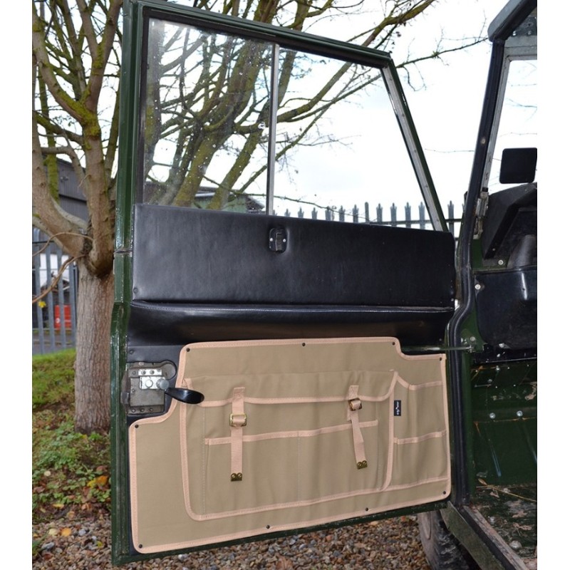 Pair front canvas door card - Serie 2/3