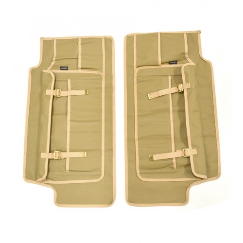 Pair front canvas door card - Serie 2/3