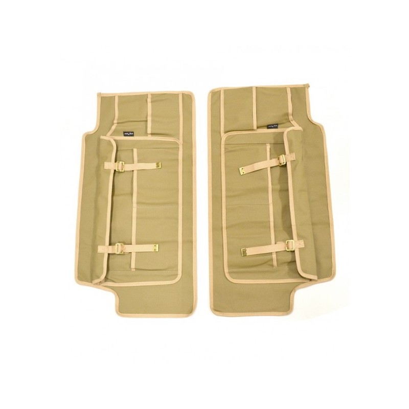 Pair front canvas door card - Serie 2/3