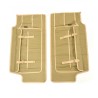 Pair front canvas door card - Serie 2/3