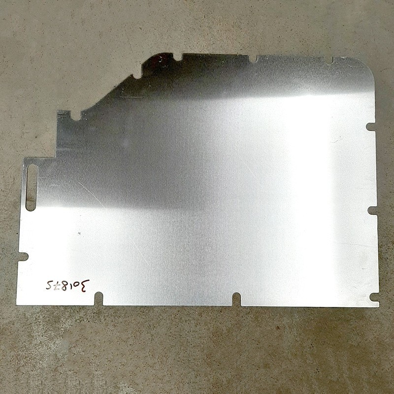 Front floor plate Serie 1 80" - RH