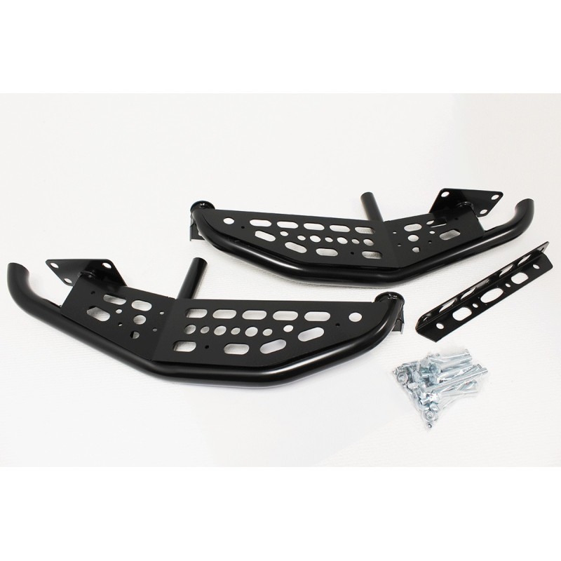 Rear bumper steps Skeleton - Defender