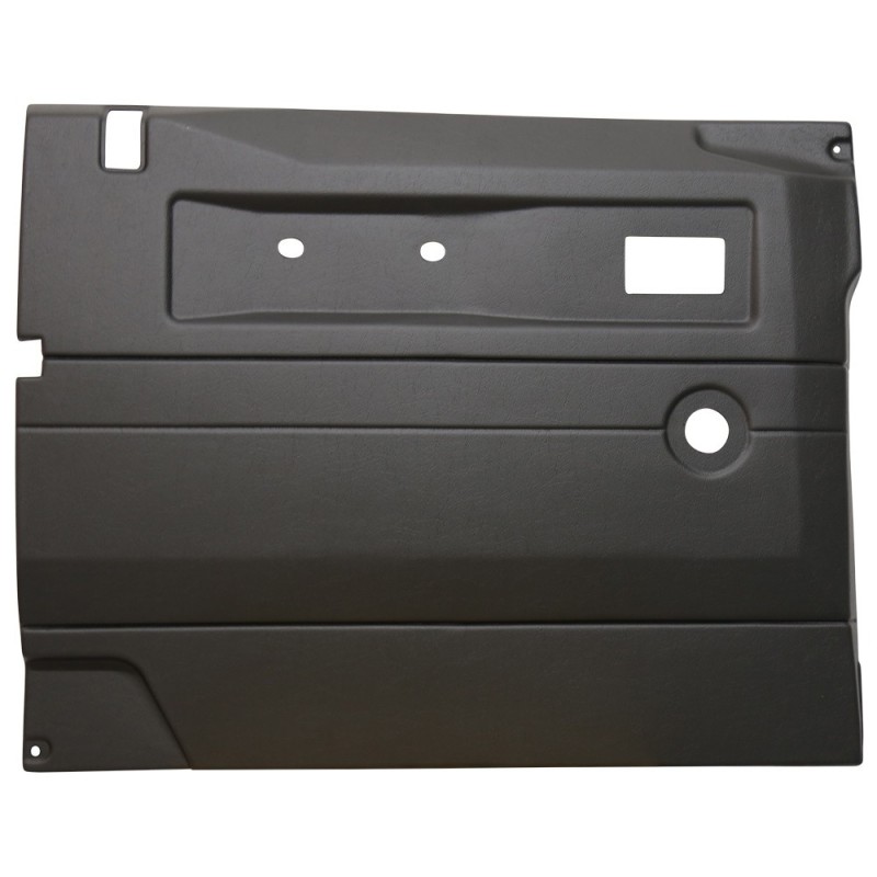 Black left front door case - lift up