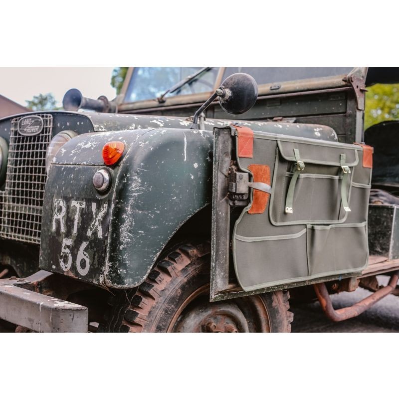 Paire de rangements - intérieur de portes avant - 86/88" - kaki