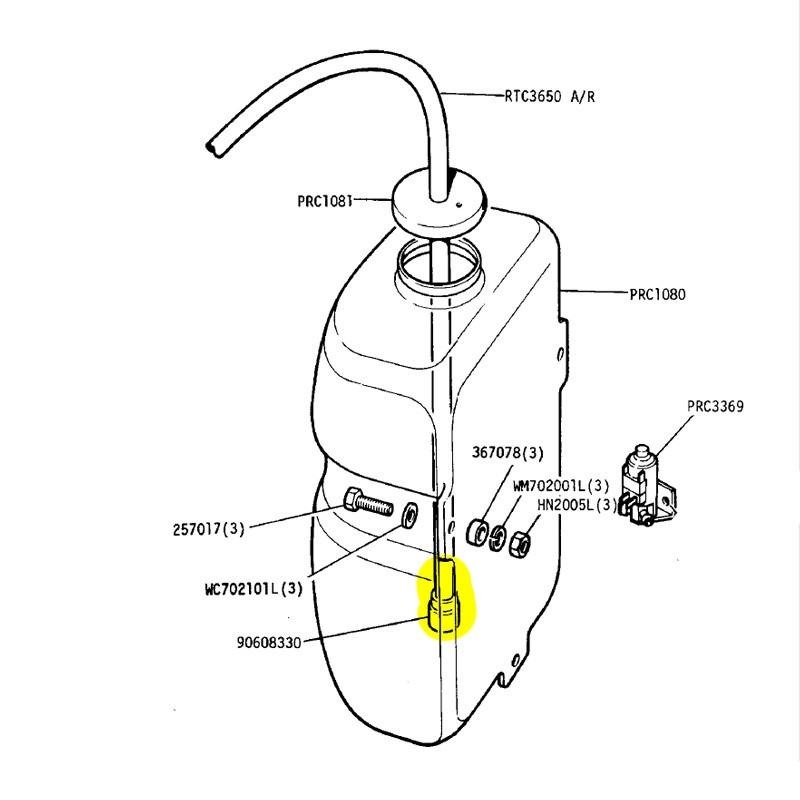 Non return valve & filter - wiper