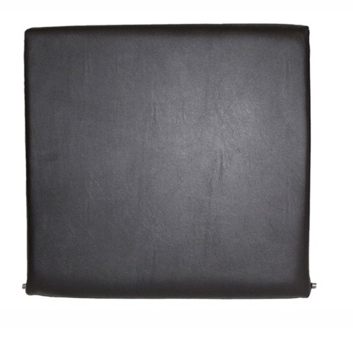Standard front outer back seat black vinyl