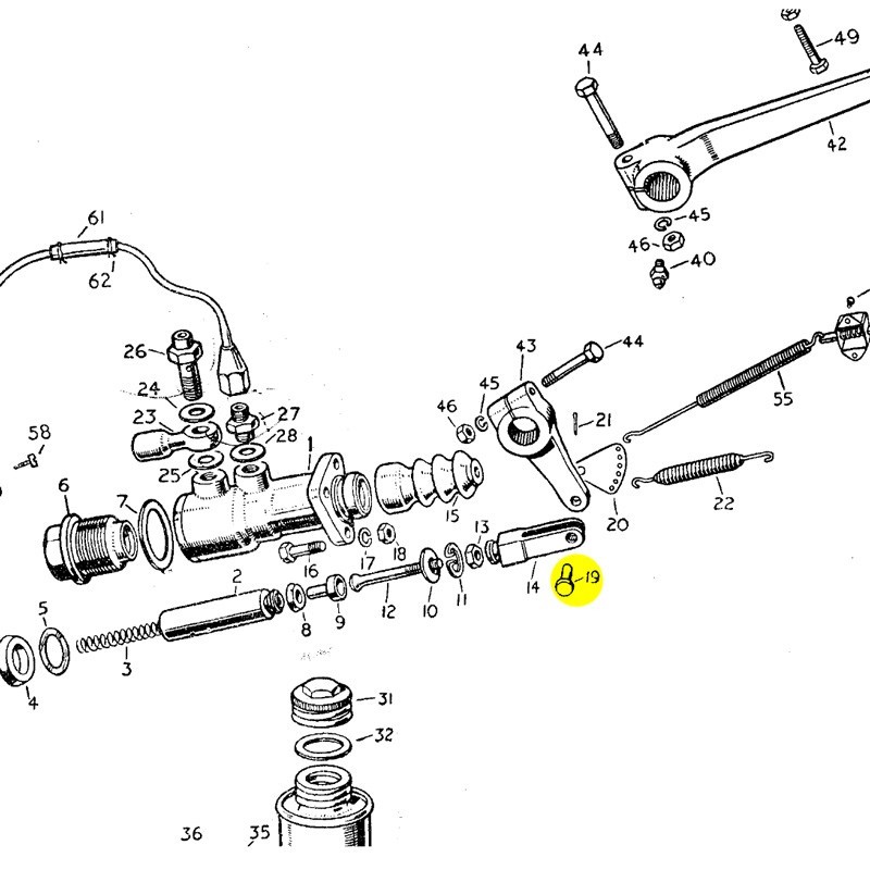 Pivot pour chape - occasion