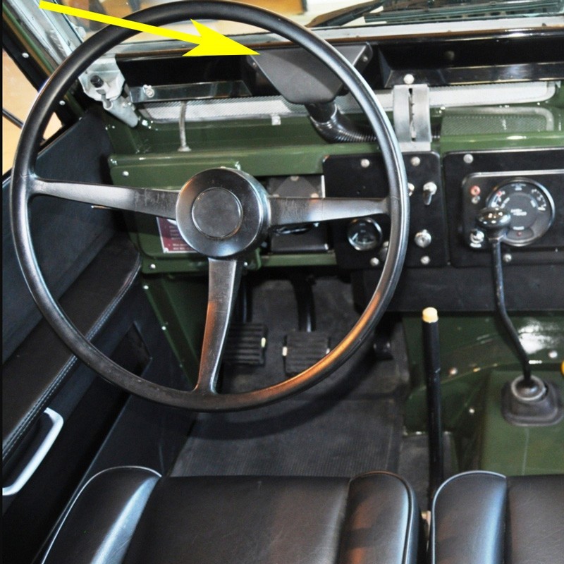 Windscreen heater vent demisters - used