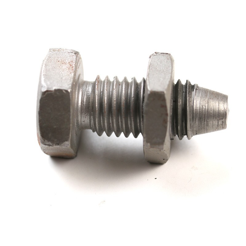 Special bolt locating starter in housing - used