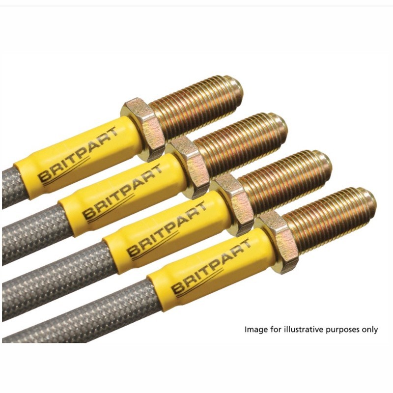 Brake hose kit + 40mm - imperial - 109'' 1971-79