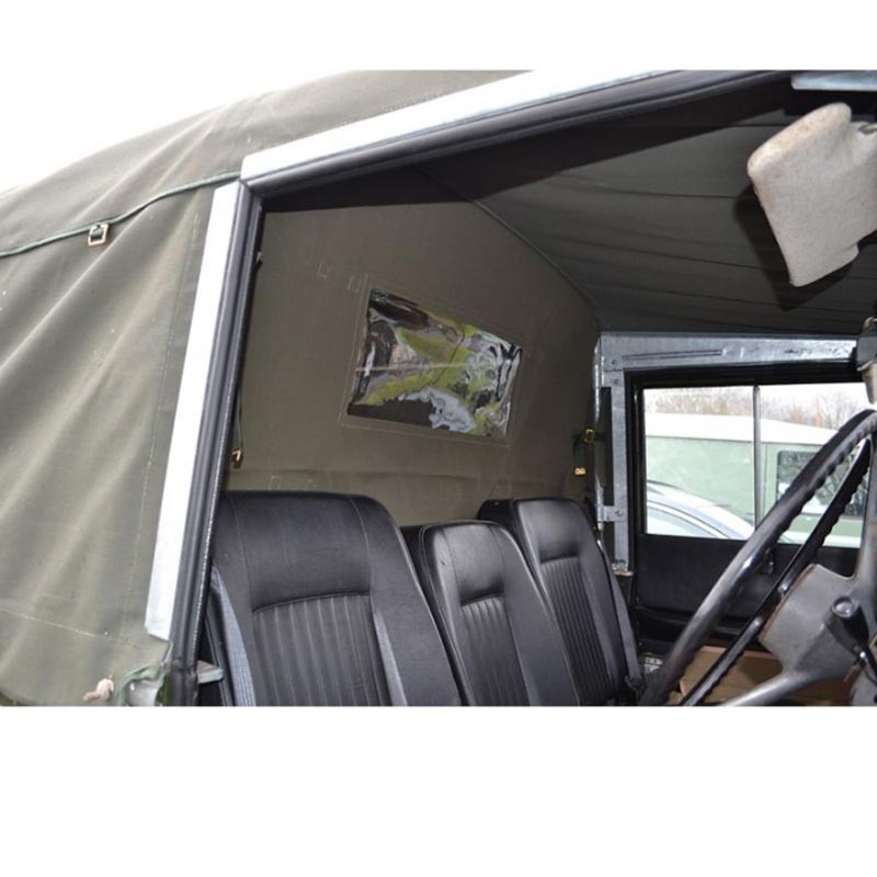 Bâche de séparation cabine - benne