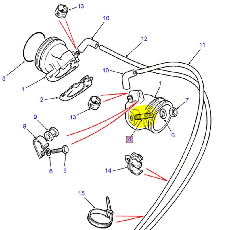 Stud adaptor - carb V8