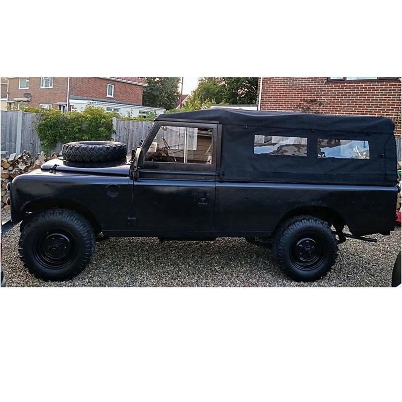 109" full canvas - with side windows