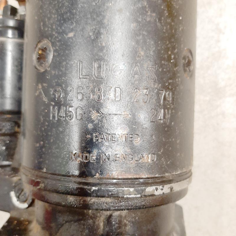 Démarreur 24v diesel - occasion